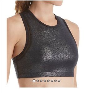 Beyond Yoga shimmer racer back sports bra